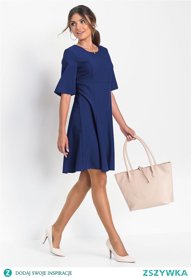 Sukienka kobaltowa