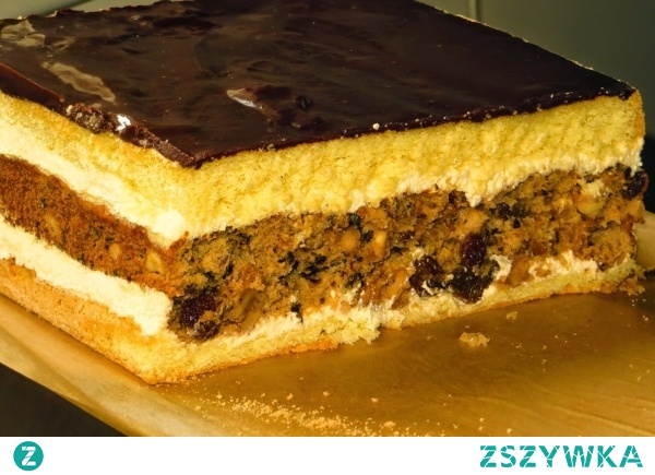 Ciasto Orzechowo- jabłkowe