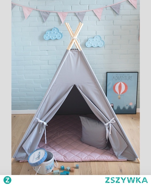 szara skłonność - namiot  tipi