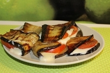 grillowane bakłażany z mozzarellą