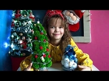 DIY: Choinka z pomponów