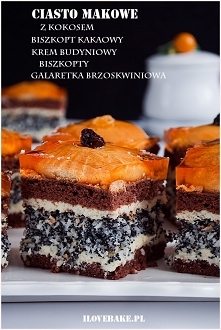 Ciasto makowe z kokosem