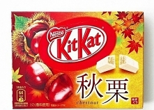 Takie dobroci tylko w Azji... i kuchaniach świata ! Biały KitKat o smaku kasztanów ! Pycha !