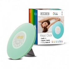 A gdyby tak poranne wstawanie już zawsze przychodziło Ci bez wysiłku? To możliwe! Wystarczy, że będziesz zasypiał i budził się z radiobudzikiem Nilsen Magic Clock.