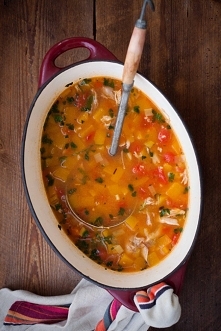 ZUPA Z DYNIĄ, KURCZAKIEM I ...