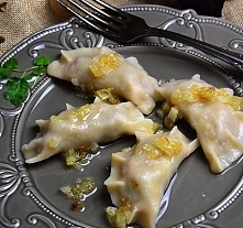 Pierogi z mięsem po rosole