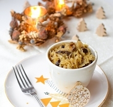 Wigilijna kapusta z grzybami