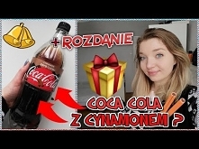 TESTUJĘ NOWĄ COCA-COLĘ CYNAMONOWĄ 