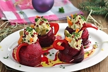 Śledziki buraczkowe z nadzieniem