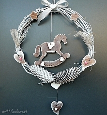 Świąteczny wianek z piernik...