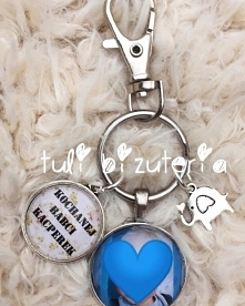 Brelok dla Kochanej Babci, super babci, kochanego dziadka, super dziadka by Tuli Biżuteria