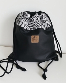 Plecak worek ekoskóra - NA ZAMÓWIENIE