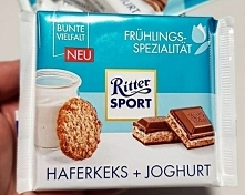 Nowa ritter sport z nadzieniem z ciasteczek owsianych !!