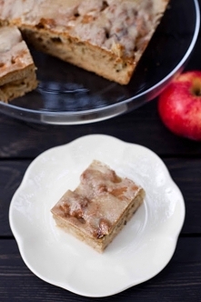 Ciasto z jabłkami i orzecha...