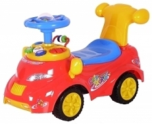 POJAZD Jeździk  ODPYCHACZ ZABAWKA OD EUROBABY Produkt jest wykonany z wysokiej jakości plastiku. Przeznaczony jest dla dzieci w wieku 3-8 lat (do 30kg). Pojazd posiada skrętne k...