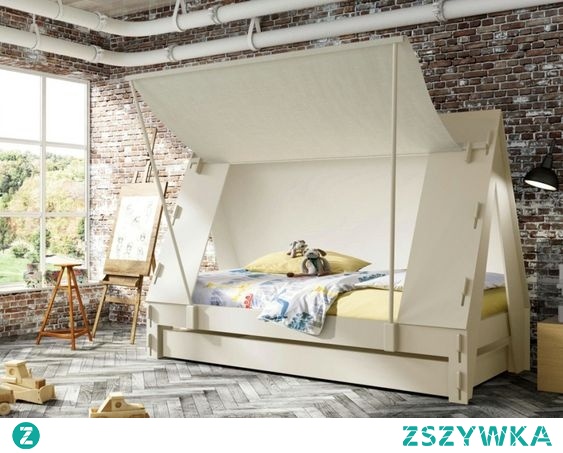 namiot jako łóżko