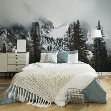 Podoba się Wam taka sypialnia? (fototapeta - myloview.pl)