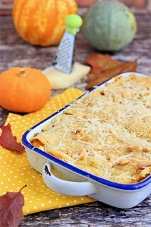 Dyniowa lasagne