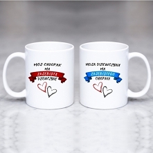 Zestaw dwóch kubków dla zajebistej dziewczyny i dla zajebistego chłopaka