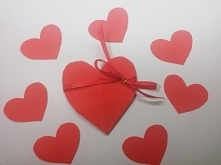 Kartka na walentynki sekretne serce jak zrobić link w opisie