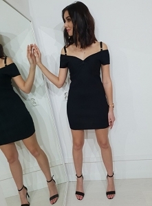 Dzianinowa sukienka CARINA ...