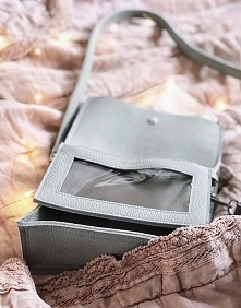 Boxy Bag / Light Grey - dwuczęściowa torebka