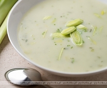 Krem z porów i kartofli