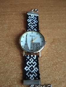 Pasek wersja druga, zinwestowałam nawet w "profesjonalne" wykończenie :D