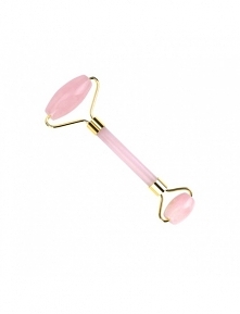 Masażer do twarzy z różowego kwarcu - Rose Quarz Roller