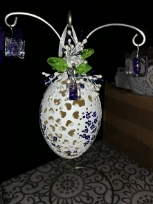 Jajko gęsie ażurowe