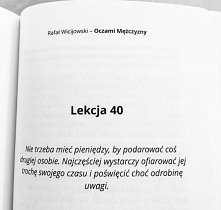 Najważniejszy jest poświęcony czas i uwaga,obecność drugiej osoby, pieniądze nie grają żadnej większej roli