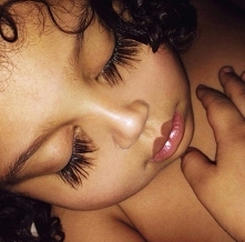 babygirl, sleep, lashes, face, cute, sweet, mixed