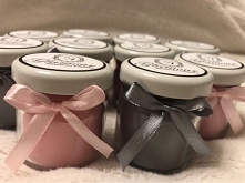 podziękowania dla gości mini świeczki