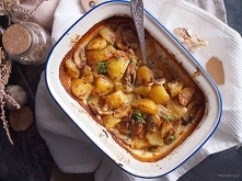 ZAPIEKANE ZIEMNIAKI Z GRZYB...