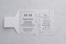 Zaproszenie ślubne MIŁOŚĆ TERRAZZO I﻿I