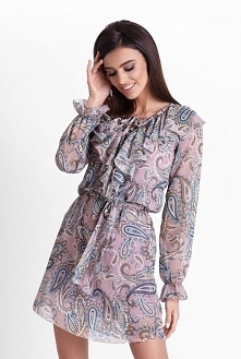 Sukienka FRIDA z szyfonu w modny wzór Paisley

zamów na ivon-sklep.pl