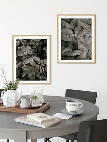 Dwa plakaty - Miętowa zieleń