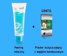 I ostatni z naszych kolorowych peelingów - mleczny!
Delikatny, subtelny, ale również skuteczny - mleczny peeling enzymatyczny razem z plastrem na nos oczyszczą skórę z zaskórnik...