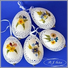 Ażurowe pisanki i suszone p...