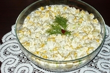 Sałatka z ananasa i słonecznika