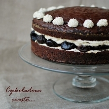 czekoladowe ciasto fasolowe