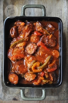 Pieczone leczo
#warzywa#leczo