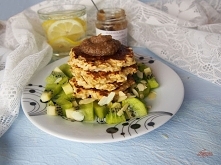 Placuszki owsiane z jabłkiem