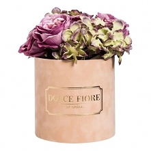 flower box ze sztucznymi ró...