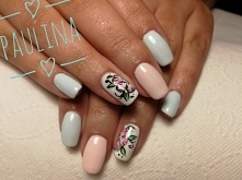 Wiosenne pastelowe paznokci...