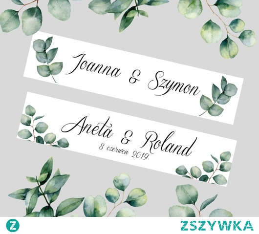 Tablica Rejestracyjna EUKALIPTUS  I