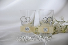 Kieliszki ślubne na wesele