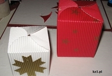 Pudełka diy na prezenty.