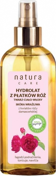 NATURA CARE HYDROLAT Z PŁATKÓW RÓŻ