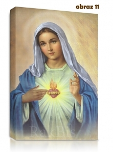 Obraz pokryty werniksem.